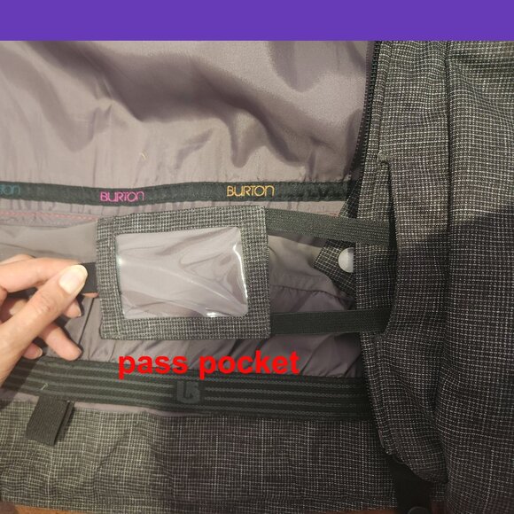 BURTON Winter Jacket Women's S Grey/Black - Picture 9 of 9